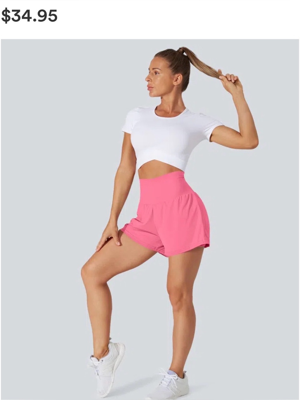 Halara Double lined shorts